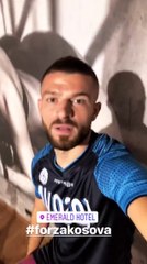 Berisha si allena con la Nazionale