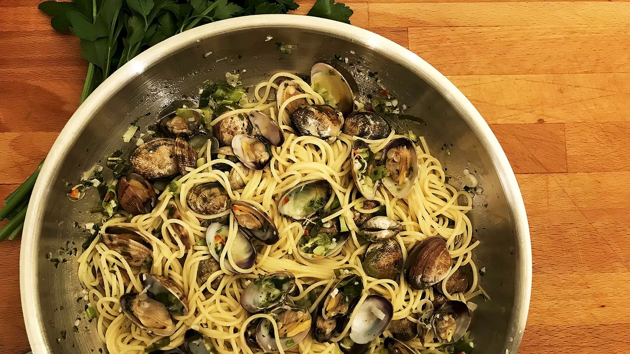 Recette : Spaghetti alle vongole