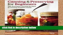 Best product  Canning and Preserving for Beginners: The Essential Canning Recipes and Canning