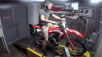 2019 Honda CRF450R Dyno