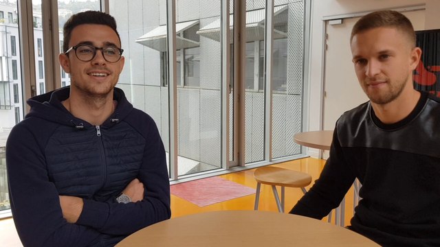 Interview des pilotes lyonnais Julien Andlauer et Côme Ledogar