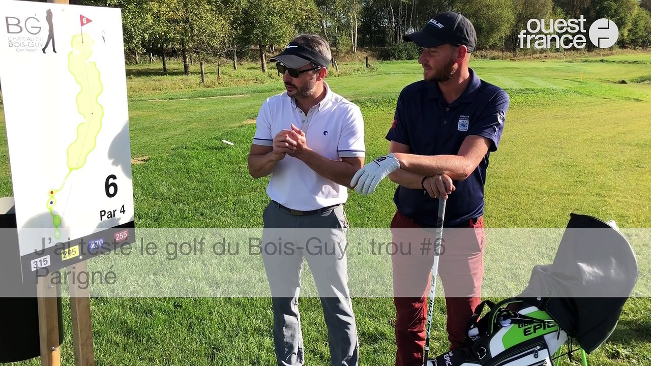 Parigné. J'ai testé le golf du Bois Guy  trou #6