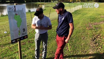 Parigné. J'ai testé le golf du Bois Guy  trou #9