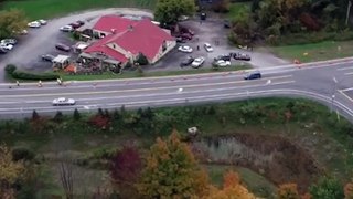 Drone video shows deadly limo crash site in upstate New York