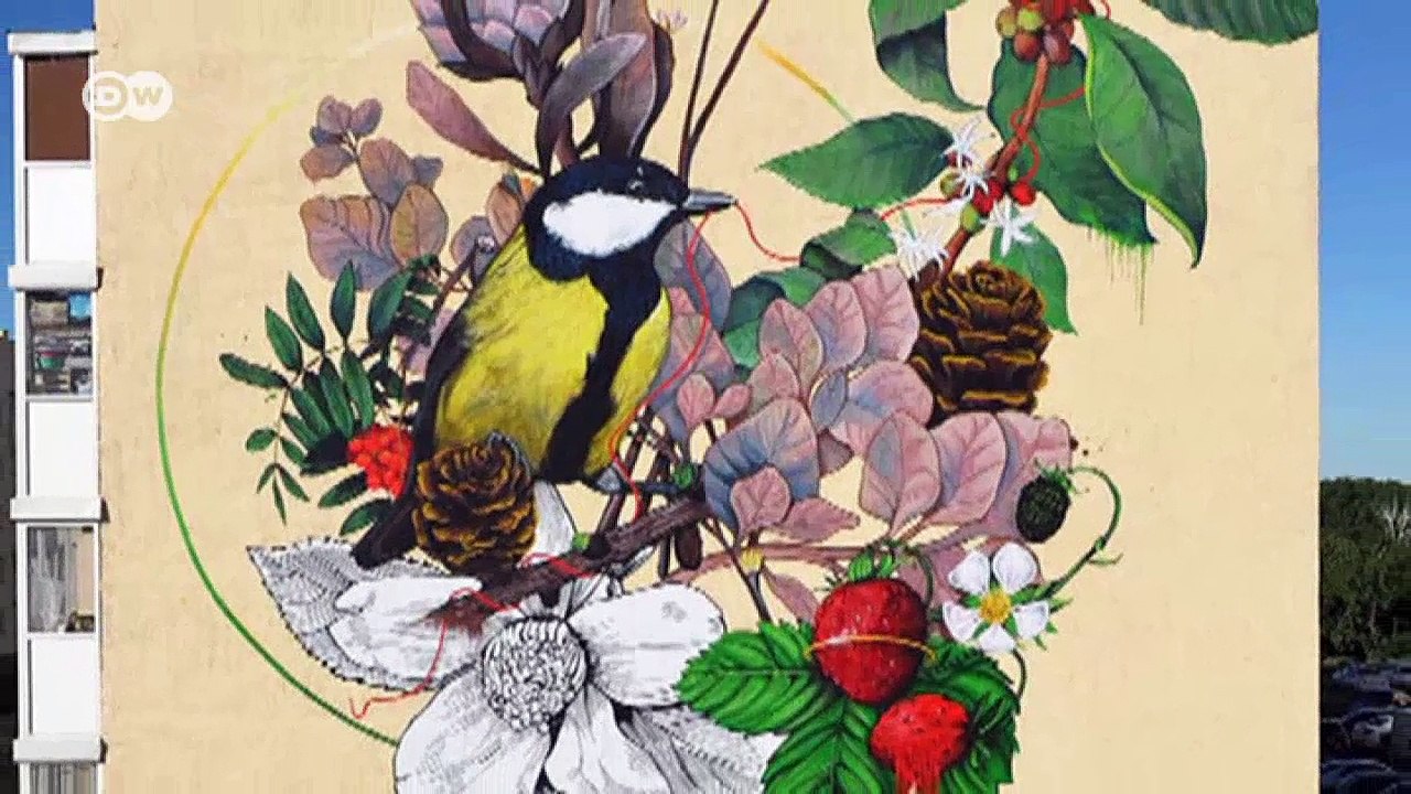 Folien-Graffiti von Evgeny Ches | DW Deutsch