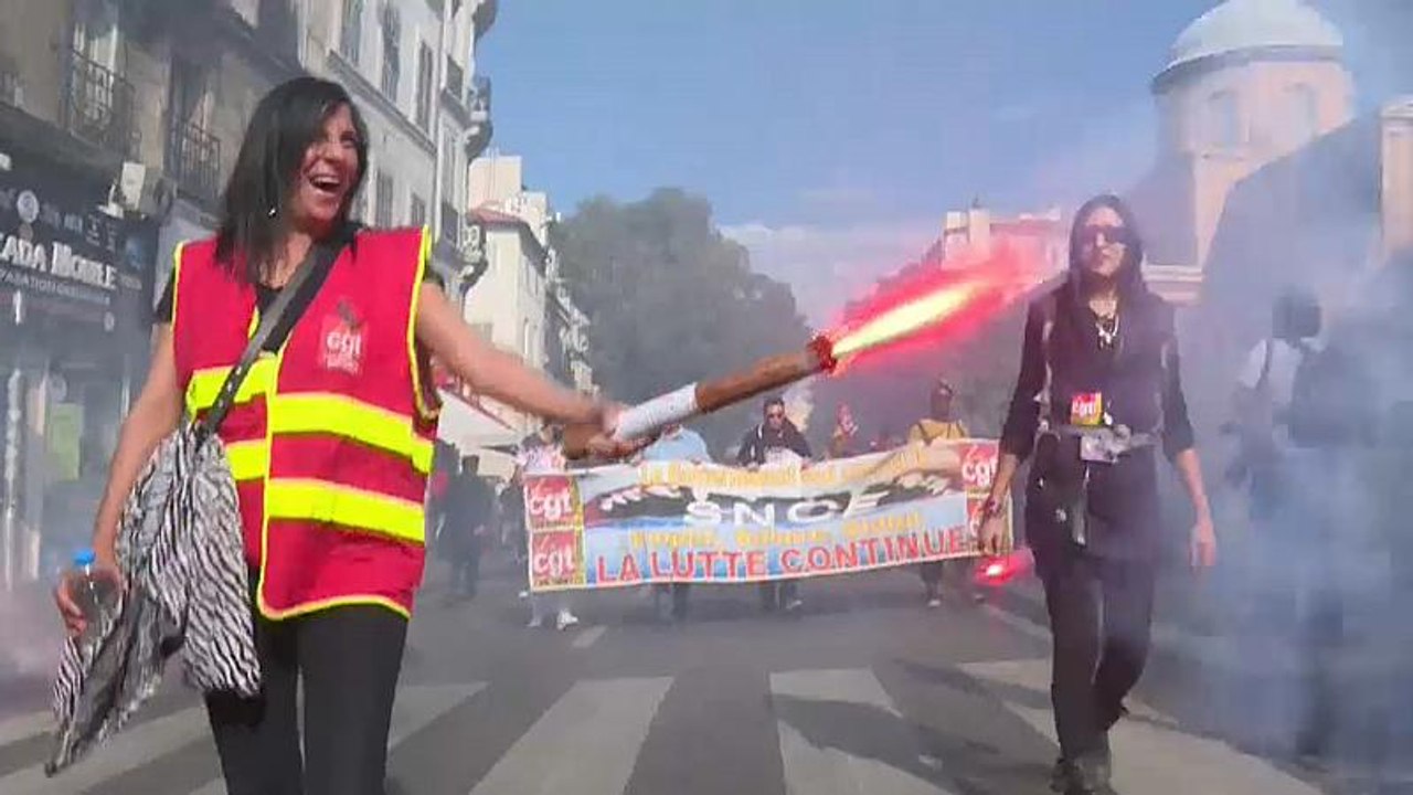Première grande mobilisation sociale anti-Macron de la rentrée