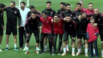 Spor A Milli Futbol Takımı, Bosna Hersek Maçının Hazırlıklarını Sürdürdü