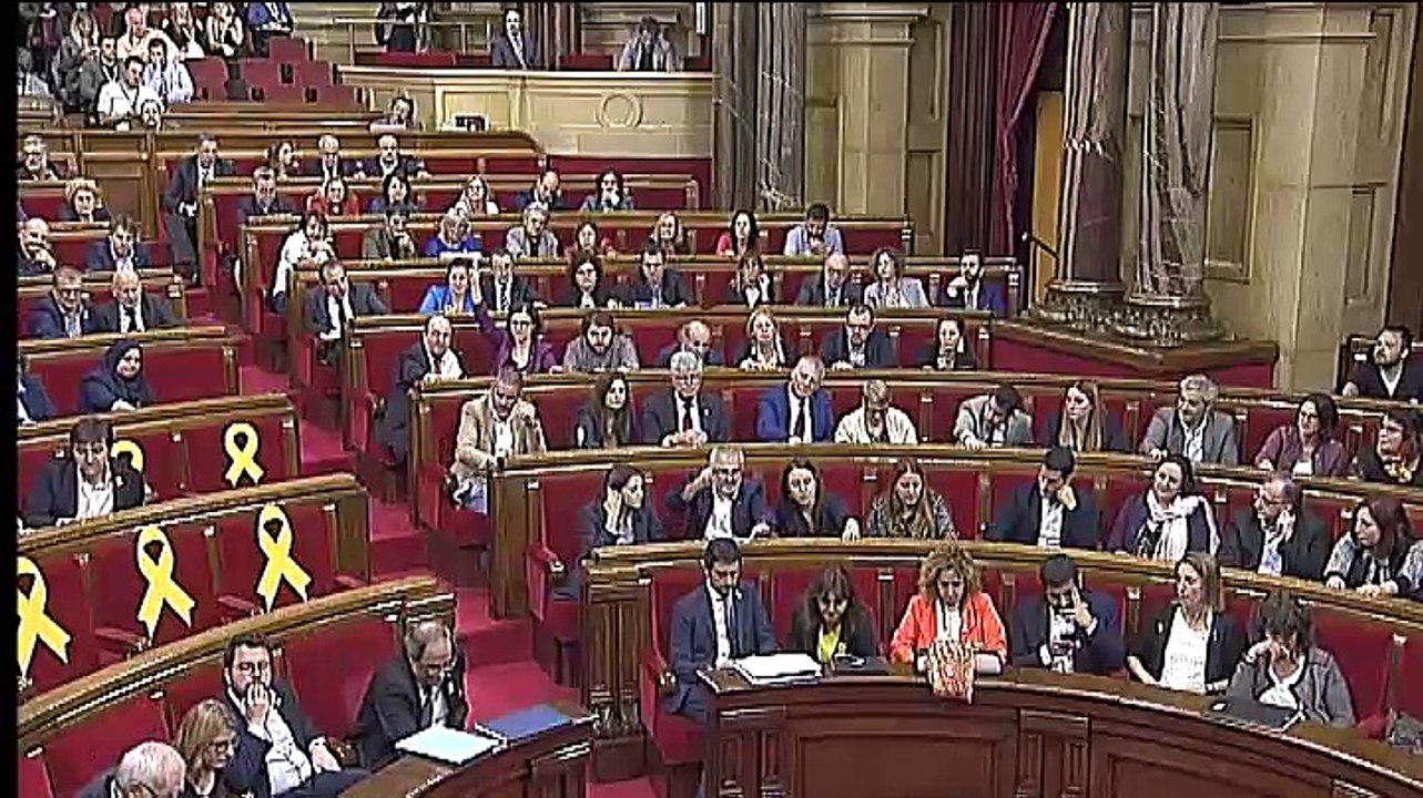 La ruptura entre la mayoría independentista evita que el Parlament proclame la autodeterminación