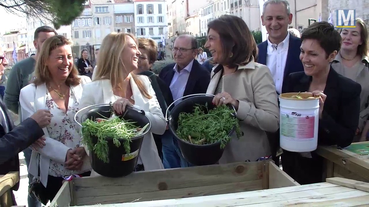 Inauguration du composteur square Bertie Albrecht