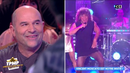 Cyril Hanouna taquine Vincent Moscato déguisé en Tina Turner