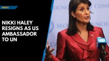 Nikki Haley to leave as US ambassador to UN by year-end, says Donald Trump