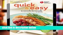 Review  American Heart Association Quick   Easy Cookbook, 2nd Edition: More Than 200 Healthy
