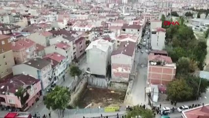 İstanbul Bağcılar'da Çökme Riski Nedeniyle Bir Bina Boşaltıldı