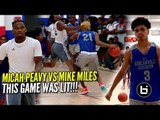 This Game Was Lit!!! Micah Peavy Vs Mike Miles!