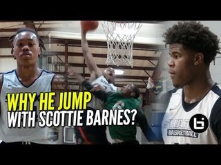 WHY HE JUMP WITH SCOTTIE BARNES? TWO #1 Players On The SAME TEAM!? NOT FAIR