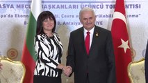 TBMM Başkanı Yıldırım, Bulgaristan Meclis Başkanı Karayanceva ile Görüştü