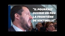 Matteo Salvini veut que Macron cesse de 