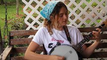 PRINCE BAY FARM--The Farm's Got Talent-2018 edition...Elizabeth & her banjo--1