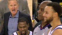 Steve Kerr Loses His Mind Over Pointless Steph Curry Technical & Gets Ejected