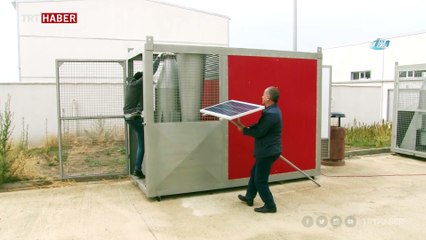 Van’da dolu önleme makinesi üretildi