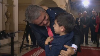 Cristo José visita al presidente Duque en la Casa de Nariño-