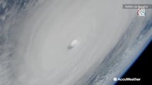 ISS flyover of Hurricane Michael making landfall over Florida
