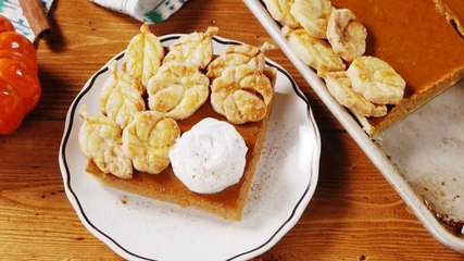 Sheet Pan Pumpkin Pie = The Most Fall Dessert Ever