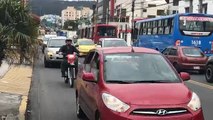 EN VIVO desde la intersección de las avenidas Río Coca y De los Shyris, norte de Quito. Informe del tráfico vehicular en la ciudad. Reporta Diego Bravo Carvajal