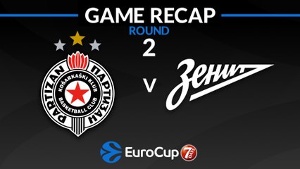 Highlights: Partizan Nis Belgrade - Zenit St Petersburg