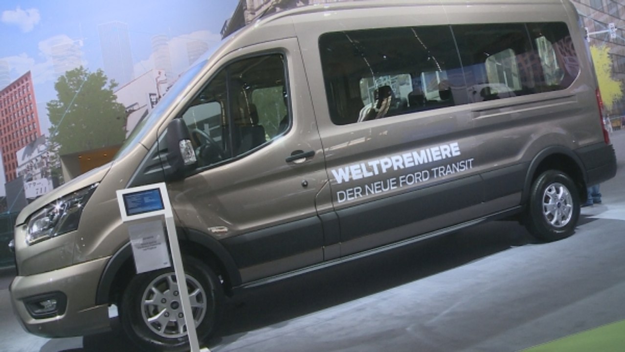 Ford Ranger und Transit auf der IAA Nutzfahrzeuge 2018