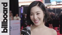 Tiffany Young Talks New Single 'Teach You,' Sings Mariah Carey & More at 2018 AMAs | Billboard