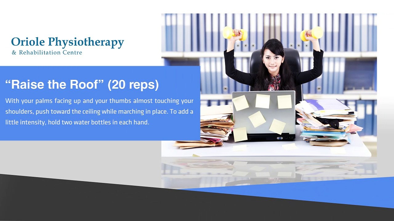 Oriole Physiotherapy: Daily Exercises for Office Workers