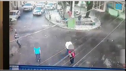 Chegada da Polícia em São Benedito