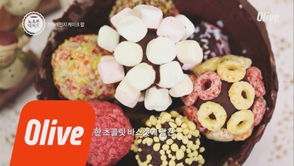 전자레인지로 만드는"김풍"의 케이크 팝!