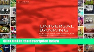 F.R.E.E [D.O.W.N.L.O.A.D] Universal Banking: International Comparisons and Theoretical