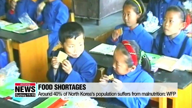 Some 40% of population in North Korea suffer from malnutrition, more funding required to tackle issue