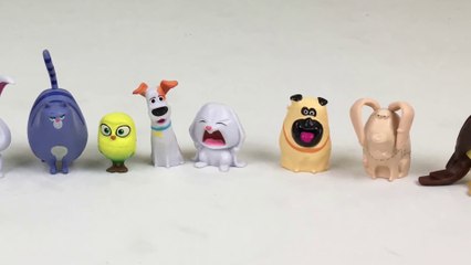 14 Secret Life of Pets Surprise Toys Eggs || Keith's Toy Box