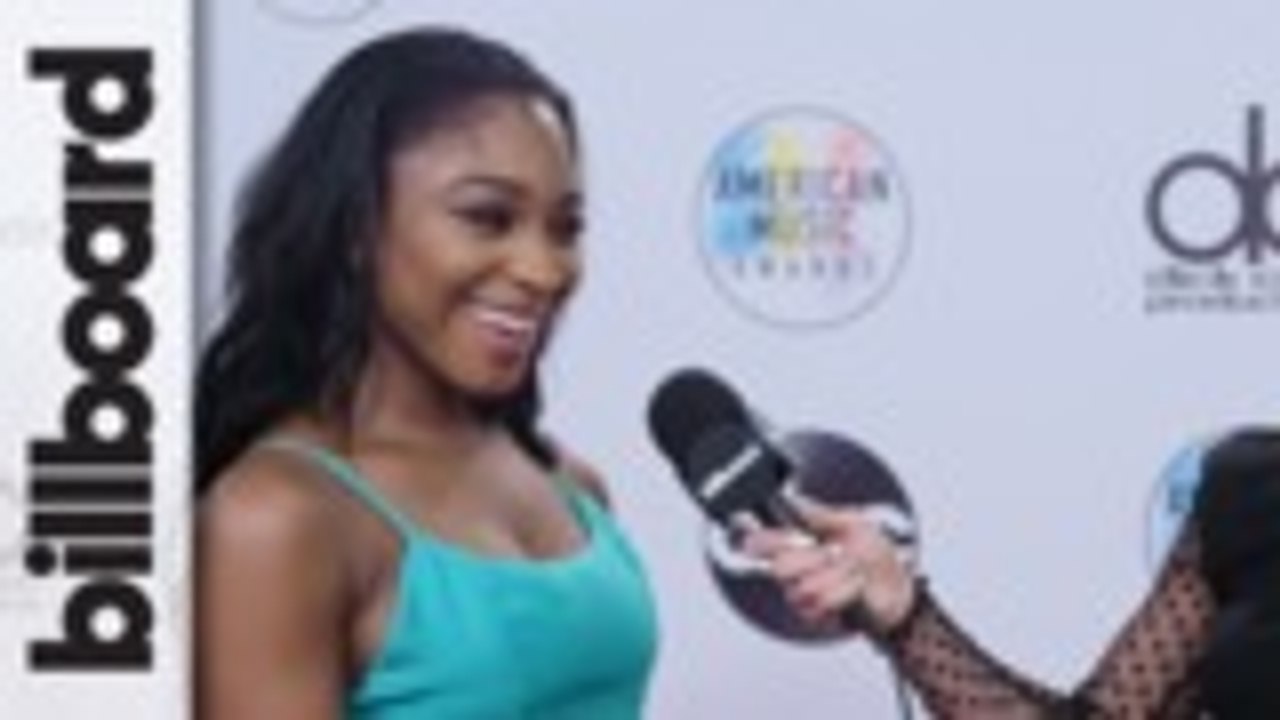 Normani on The Success of "Love Lies" & New Collabs with Sam Smith & Calvin Harris at 2018 AMAs | Billboard
