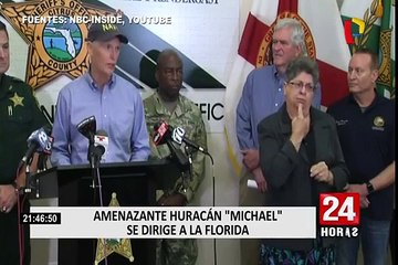 Huracán Michael se eleva a categoría 3 rumbo a Florida