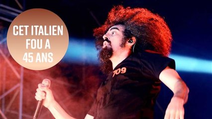 Qui est le rappeur italien " fou " Caparezza ?