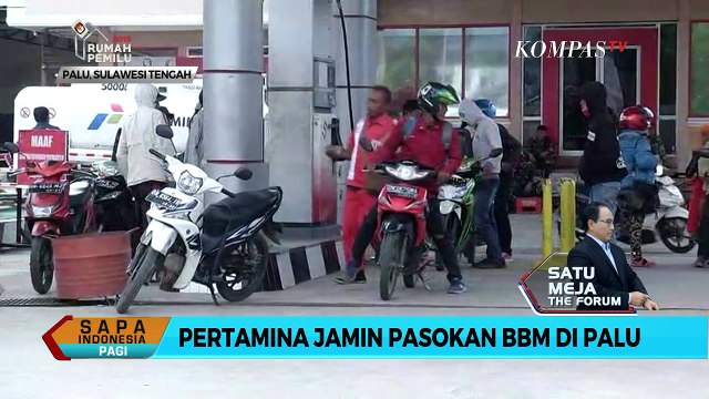 Pertamina Jamin Stok BBM di Palu Aman