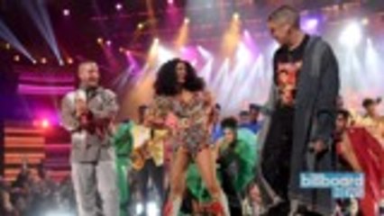 Cardi B, Bad Bunny & J Balvin Rock the 2018 AMAs With 'I Like It' | Billboard News