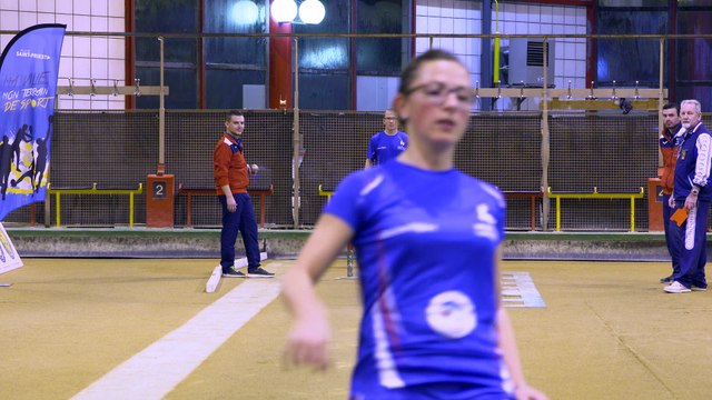 Présentation du tir en relais double mixte, une épreuve qui vient enrichir la candidature du sport des boules pour les JO Paris 2024