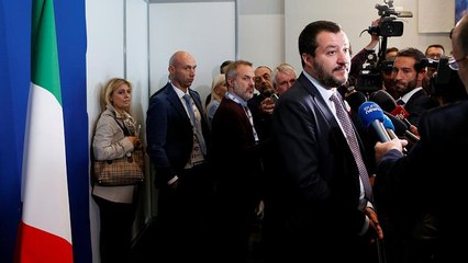 Politique migratoire : Salvini se dit "soutenu" par l'UE