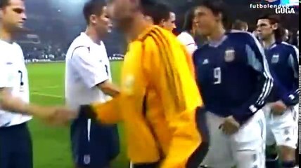 Argentina vs England 2-3 - Friendly 2005 - All Goals & Full Highlights (English Commentary)