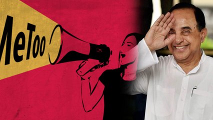 Subramanian Swamy supports #MeToo movement | OneIndia News