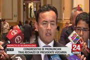 Reacciones tras anuncio de presidente Vizcarra sobre reformas y referéndum