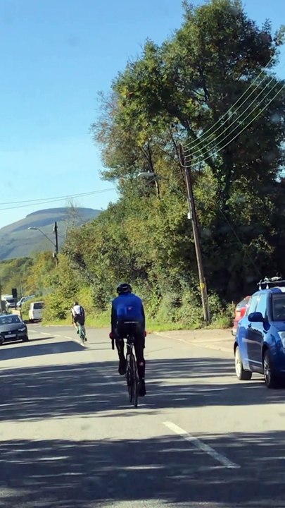Road Hogging Cyclist
