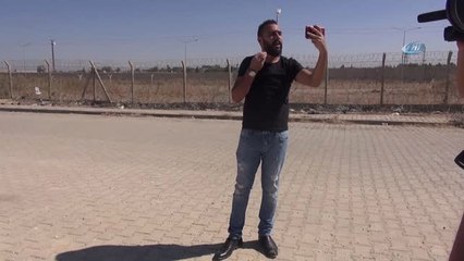 Suriyeli Sığınmacıdan Sınırın Sıfır Noktasında Tek Kişilik Eylem