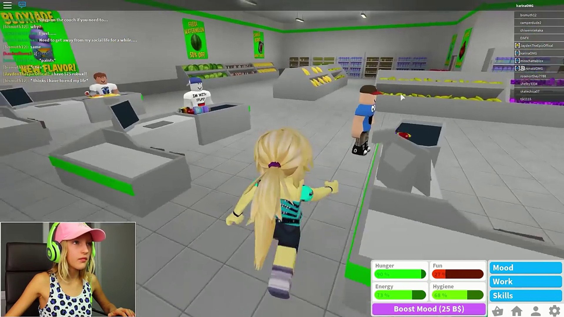 Finding A Job With Ronaldomg In Roblox Bloxburg Welcome To Bloxburg 2 - ronald omg roblox work at a pizza place